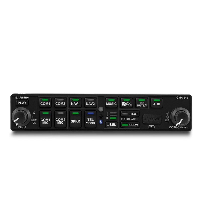 GARMIN GMA™ 245 PANEL MOUNT AUDIO PANEL