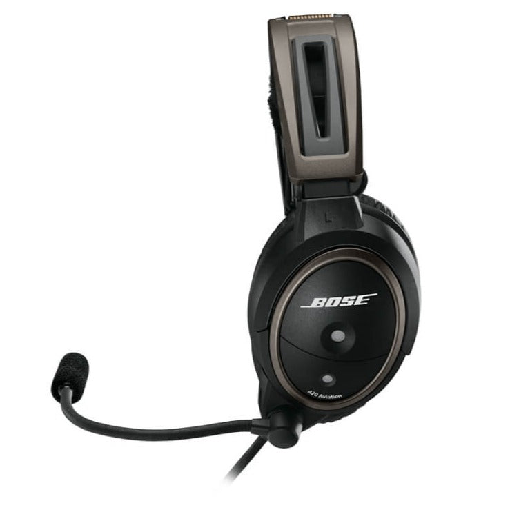 BOSE A20 ANR HEADSET- 5 PIN XLR FLEX POWER AIRBUS PLUG – WITH BLUETOOTH