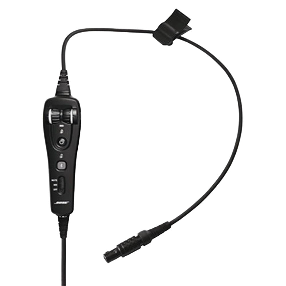 BOSE A20® HEADSET CABLE – 6 PIN ROBINSON PLUG ELECTRET MIC – WITH BLUETOOTH