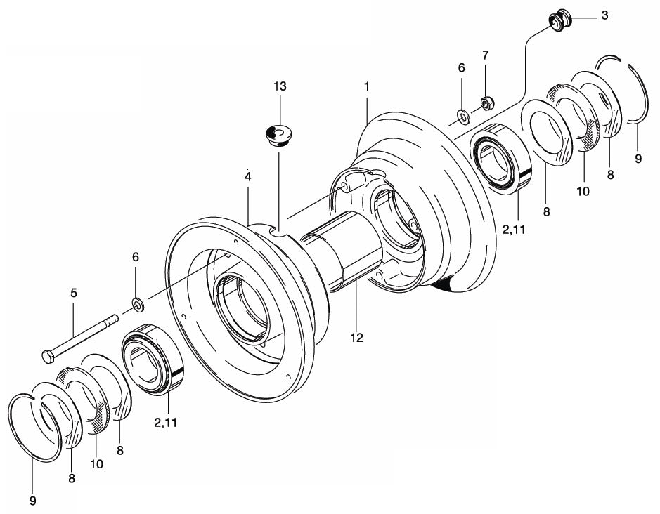 CLEVELAND NOSE WHEEL 040-07700