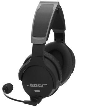 857641-3120 BOSE A30 HEADSET DUAL GA PLUGS W/ BLUETOOTH ELECTRET MIC