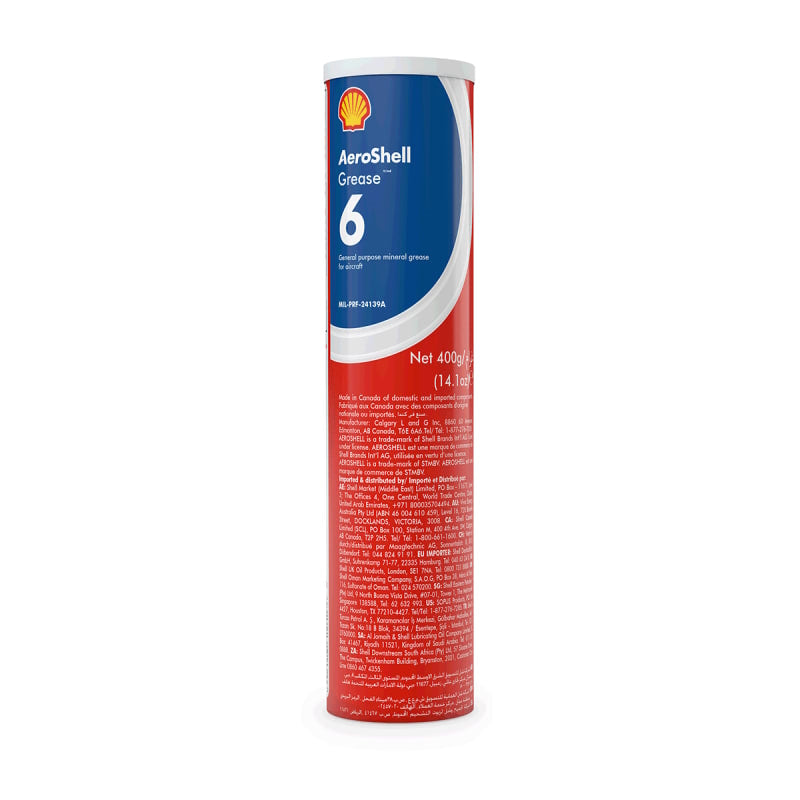 550043642 AEROSHELL 6 GREASE 14OZ TUBE