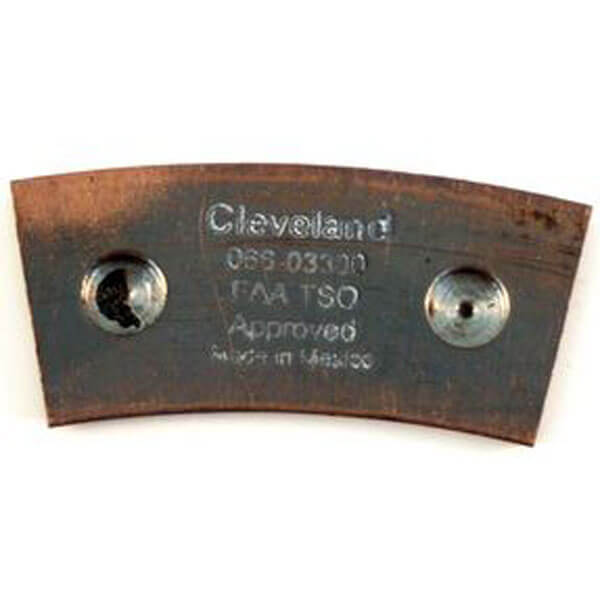 CLEVELAND 66-033 METALLIC BRAKE LINING – PAD ONLY