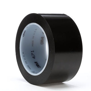 7000048401 3M VNL TAPE 471 BLK 2″ X 36YD