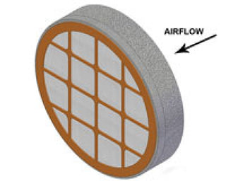 BRACKETT AC FILTER ELEMENT AIR