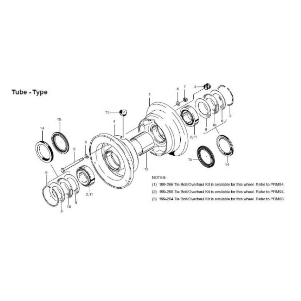 CLEVELAND INNER WHEEL HALF ASSY 161-03100