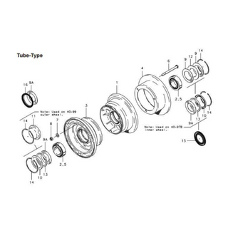 CLEV MAIN WHEEL # 40-97A