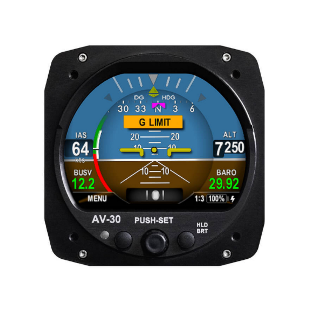 UAX-90051-01 UAVIONIX AV-30-E PRIMARY FLIGHT DISPLAY – EXPERIMENTAL