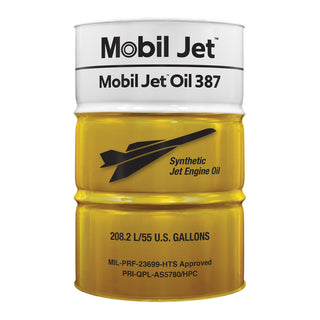 MOBIL JET OIL 387 55 Gal. Drum