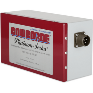 CONCORDE RG-126 AIRCRAFT BATTERY