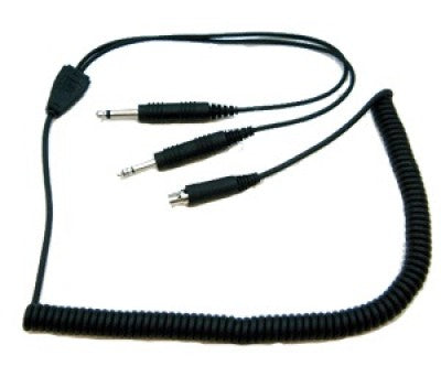 COIL CORD (5 FOOT) WITH PJ-068 & PJ-055 PLUGS