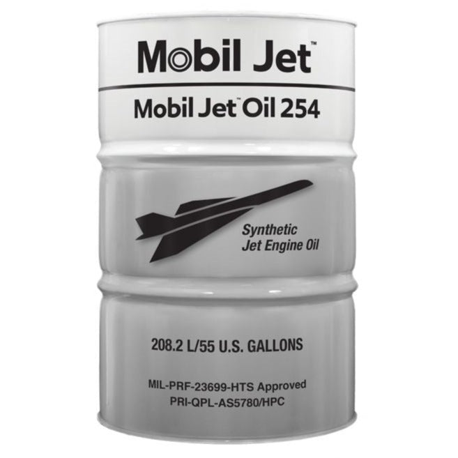 MOBIL JET OIL 254 55 Gal Drum