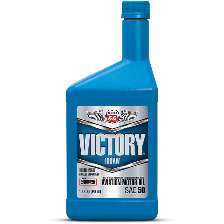 1059152 PHILLIPS 66 AVIATION OIL VICTORY 100AW, 1 quart